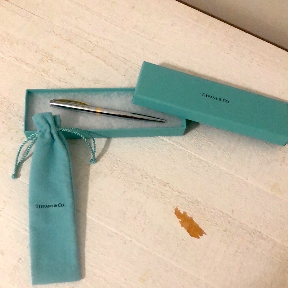 Tiffany & Co. Pen Germany NWOT Silver/Gold - Picture 3 of 8